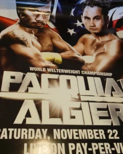 Sold Out Posters Manny Pac Man Pacquiao Vs. Chris Algieri - Poster Print Boxing