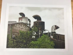 Nonagon - 2010 Dan MacAdam Of Crosshair Poster Chicago, IL Quenchers Saloon