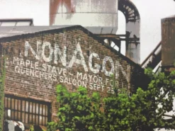 Nonagon - 2010 Dan MacAdam Of Crosshair Poster Chicago, IL Quenchers Saloon