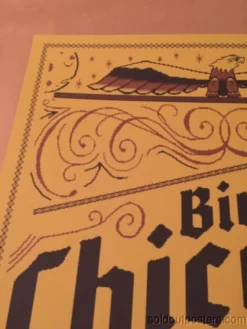 Birds Of Chicago Sean Hayes - Delicious Design Poster Print Chicago, IL Folk