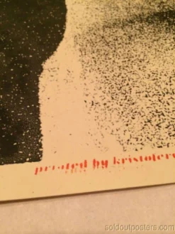 Gig Posters Cold War Kids - 2010 Third Alert Designs Poster Print California Signed And #'d