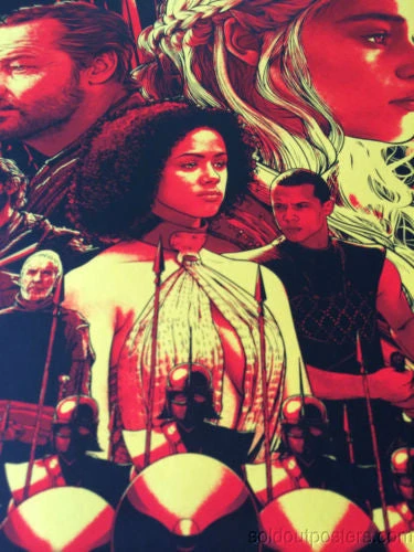 Game Of Thrones House Targaryen - Joshua Budich Poster Print SIGNED #'d/200