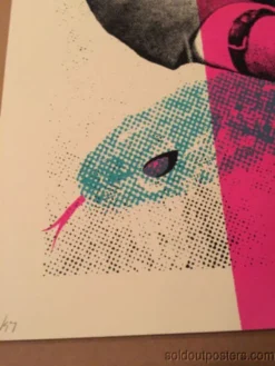 Chicago, IL Ariel Pink's - Delicious Design Poster Print Chicago IL Haunted Graffiti Dallas