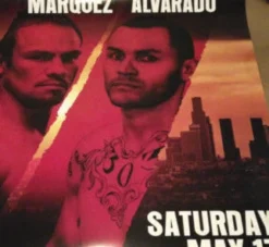 Sold Out Posters Juan Manuel Marquez Vs. Mike Alvarado Poster Print 5/17/2014 The Forum LA Boxing