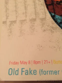 Old Fake - 2009 Delicious Design League Poster Print, Chicago, IL