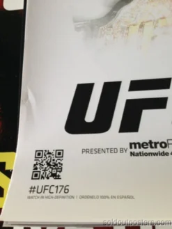 Sold Out Posters UFC 176 - 2014 Poster Print Aldo Vs. Mendes Staples Center MMA PPV