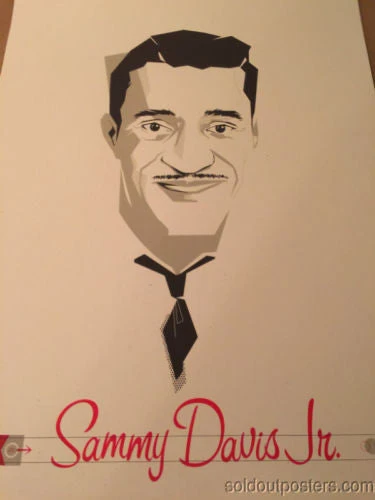 Sammy Davis Jr. - Delicious Design Poster Print Chicago, IL Warner Bros. Signed