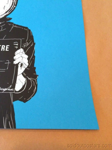 Queens Of The Stone Age - 2014 Boneface Poster Print QOTSA Like Clockwork Hobart