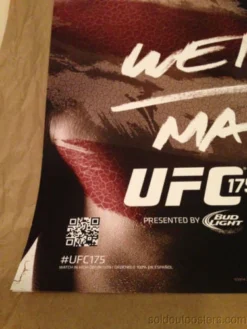 Sold Out Posters UFC 175 - 2014 Poster Weidman Vs. Machida World Middle Weight Championship