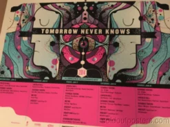 Art Prints Tomorrow Never Knows - 2014 Delicious Design Poster Print Chicago, IL