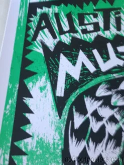 Austin City Limits Festival - 2013 Carlos Hernandez Poster #'d Print ACL Weekend 2