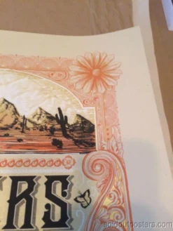 The Avett Brothers - 2014 Zeb Love Poster Print Shrine Auditorium Los Angeles Gig Posters