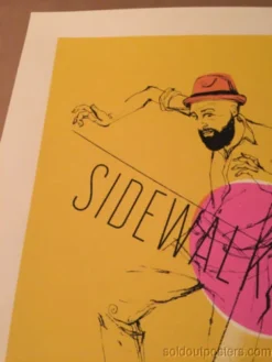 Sidewalk Chalk - 11/9/2012 Delicious Design Poster Print Lola St. Louis Gig Posters