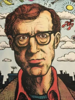 Woody Allen - 2013 Jon Smith Poster Print The Humorist Gallery 1988