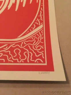 Spin Me Flip Me - 2014 Art Print Nick Perry Hand Signed Edition Of X/9 No Vinyl Gig Posters