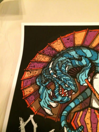 Queens Of The Stone Age - 2014 Poster Print Brad Klausen St Paul MN QOTSA