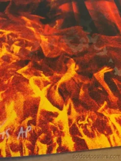 Gig Posters Arctic Monkeys - 2014 Todd Slater Poster Seattle, WA Paramount Theatre Red