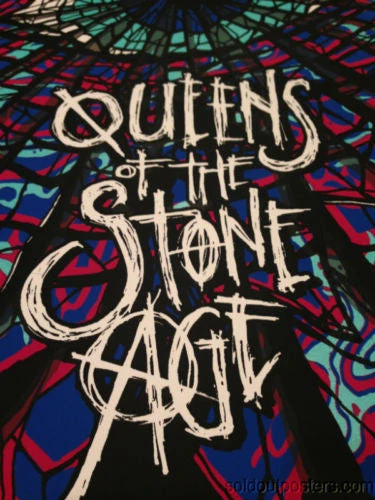 Queens Of The Stone Age - 2014 Brad Klausen San Antonio Signed #'d Poster