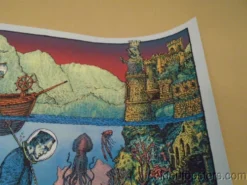 Umphrey’s McGee - 2015 David Welker Poster St. Augustine Amphitheater FL AP Gig Posters