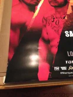 Sold Out Posters Juan Manuel Marquez Vs. Mike Alvarado Poster Print 5/17/2014 The Forum LA Boxing