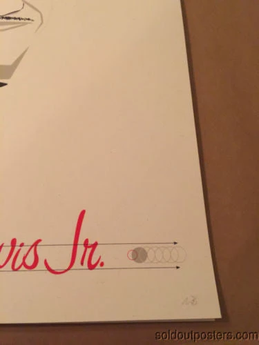 Sammy Davis Jr. - Delicious Design Poster Print Chicago, IL Warner Bros. Signed