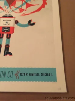 Art Prints Busy Beaver Button Co. - 2012 Delicious Design Poster Print Chicago, IL