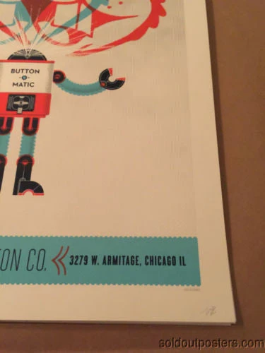 Art Prints Busy Beaver Button Co. - 2012 Delicious Design Poster Print Chicago, IL