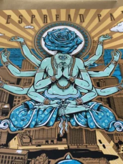 Widespread Panic - 2014 Shock Studios Poster Print Cleveland OH Jacobs Pavillion