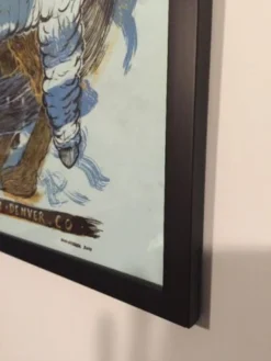 The Black Keys - 2010 Dan Grzeca Poster Framed Denver, CO Fillmore Colorado