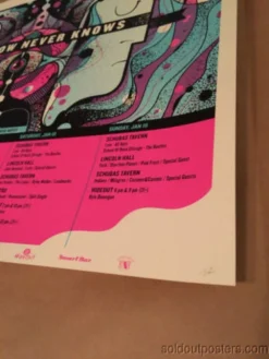 Art Prints Tomorrow Never Knows - 2014 Delicious Design Poster Print Chicago, IL