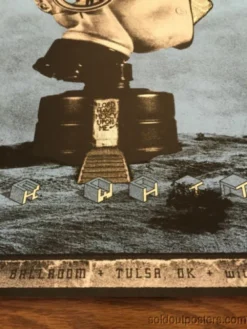 Jack White - 2014 Rob Jones Poster Print Cain's Ballroom Tulsa, OK 5/29/2014