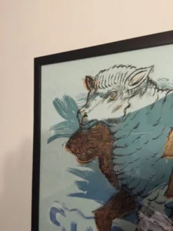 The Black Keys - 2010 Dan Grzeca Poster Framed Denver, CO Fillmore Colorado