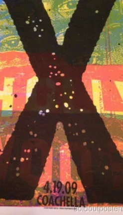 Coachella - 2009 Print Mafia Poster Print Signed And Numbered Indio CA Polo Club