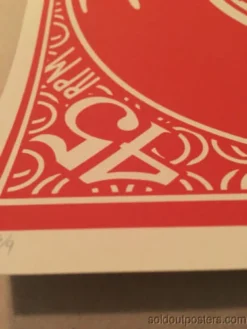 Spin Me Flip Me - 2014 Art Print Nick Perry Hand Signed Edition Of X/9 No Vinyl Gig Posters