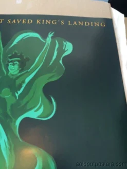 Game Of Thrones WILDFIRE - Fernando Reza 1st Edition Poster Print S/#'d