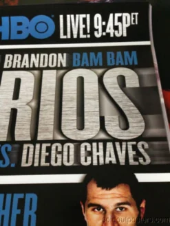 Sold Out Posters Brandon Bam Bam Rios Vs. Diego Chaves HBO Boxing Fight Poster Print Kovalev