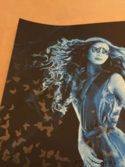 Arctic Monkeys - 2014 Todd Slater Poster Seattle, WA Paramount Theatre Blue Gig Posters