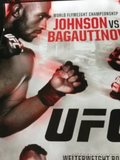 Sold Out Posters UFC 174 - 2014 Poster Print Johnson Vs. Bagautinov And Macdonald Vs. Woodley MMA