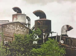 Nonagon - 2010 Dan MacAdam Of Crosshair Poster Chicago, IL Quenchers Saloon