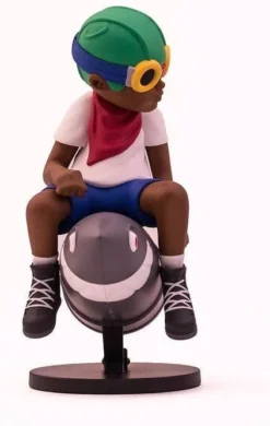 Rocket Bait - 2017 Hebru Brantley BBC White Shirt Flyboy Complex Con Vinyl Toy Sculptures/Toys
