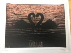 Gig Posters Karen Elson - 2010 Todd Slater Poster June U.S Tour