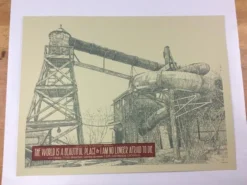 Gig Posters The World Is A Beautiful Place & I Am No Longer Afraid To Die - 2015 Landland Po