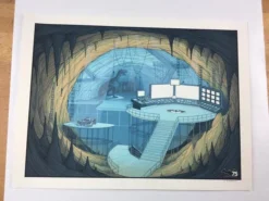 Batcave - 2015 Justin Santora Poster Art Print Art Prints