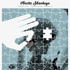 Arctic Monkeys - 2014 Third Alert Designs Poster Columbus Gig Posters