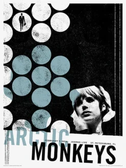 Gig Posters Arctic Monkeys - 2014 Third Alert Designs Poster St. Petersburg
