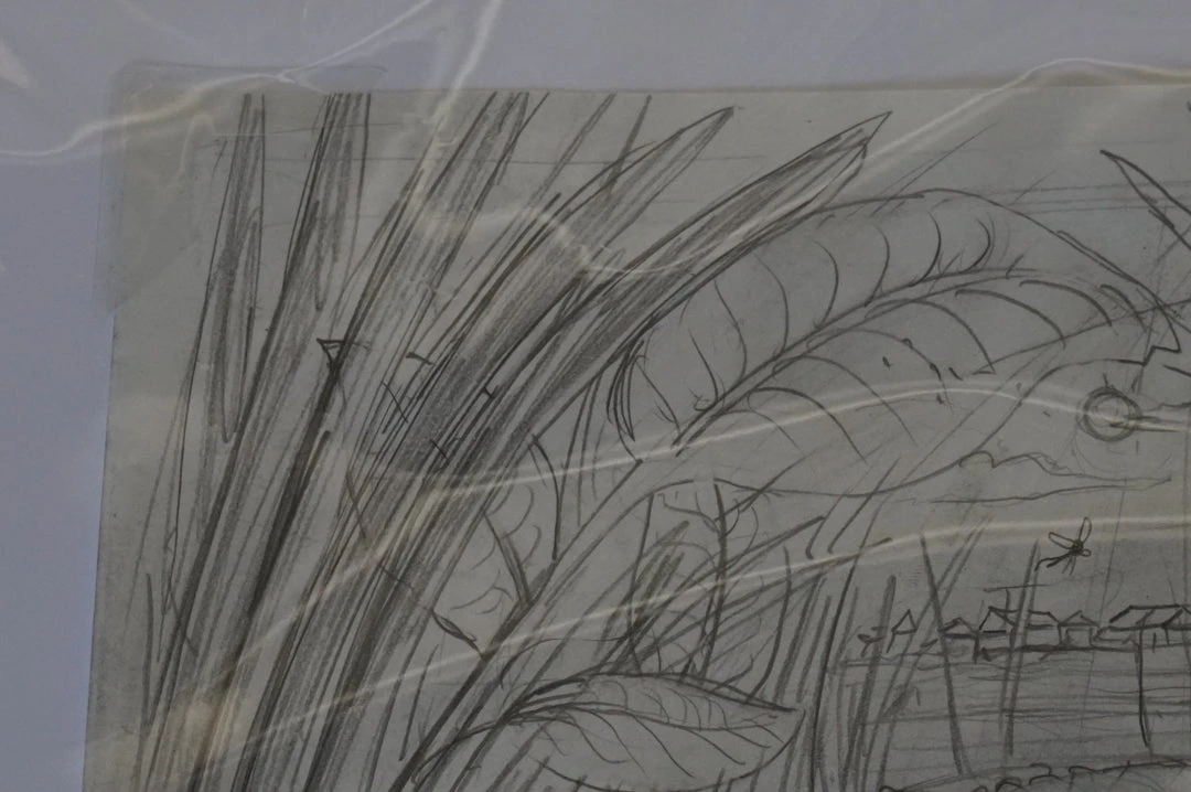 Art Prints The Enormous Crocodile - 2015 Zeb Love Original Sketch Drawing