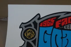 Grateful Dead - 2015 Alan Forbes Poster Chicago, IL Steal Your Face