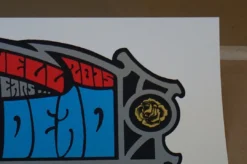 Grateful Dead - 2015 Alan Forbes Poster Chicago, IL Steal Your Face