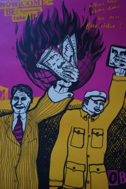 Be Reasonable Urban Pressure Set - 2016 Shepard Fairey Jamie Reid Poster Print Art Prints