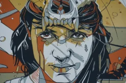 Art Prints Hlökk - 2016 Tyler Stout Poster Print VARIANT BONES Galerie F